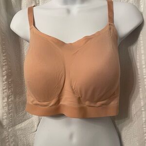 Soma nude Embliss luxe adjustable bralette wireless. Soft cups. Size XXL